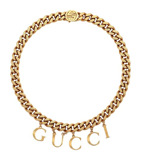 gucci ladies necklace|Gucci chunky necklace.